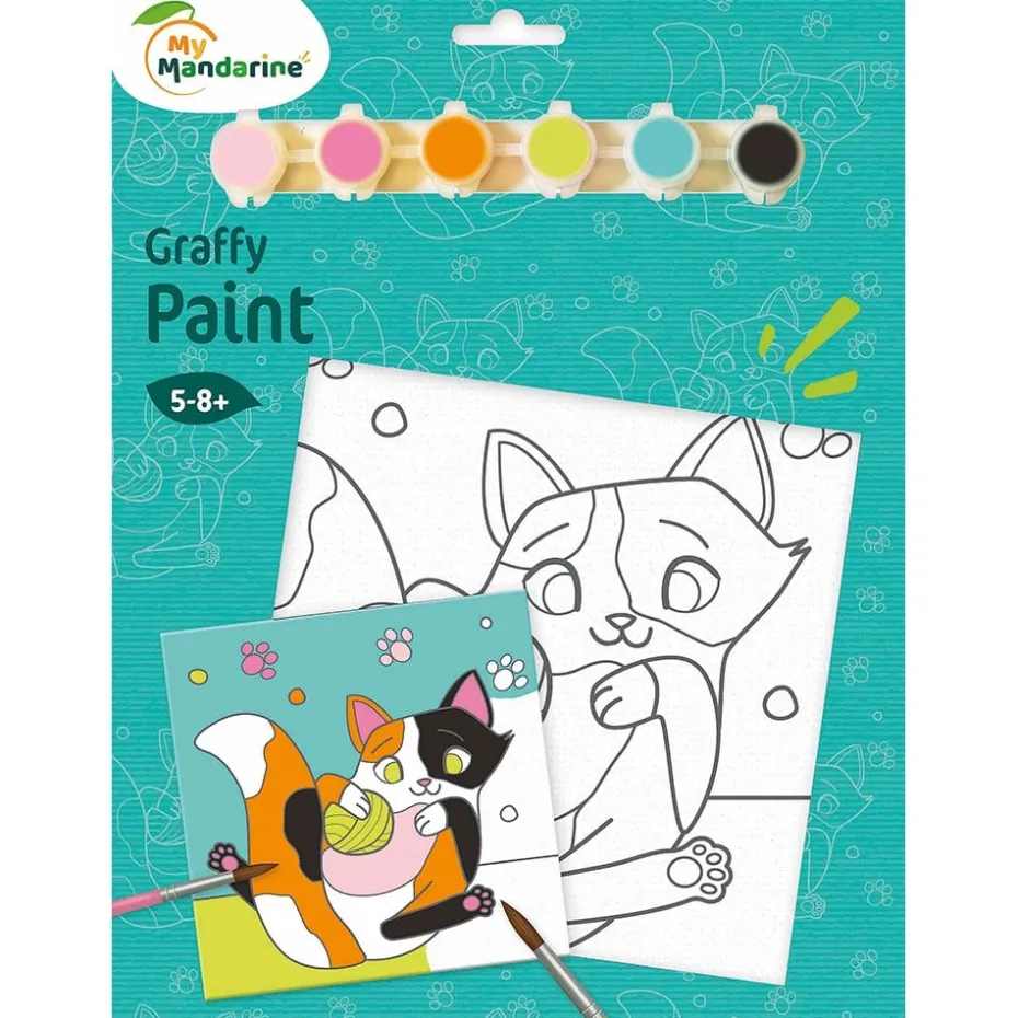My Mandarine Graffy Paint Malesett – Katt