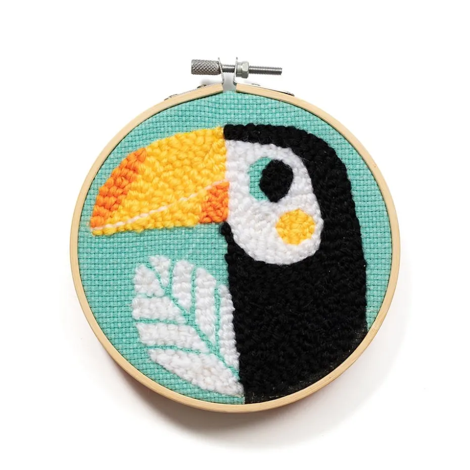 My Mandarine Punch needle sett 18x18cm – Tukan