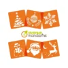 My Mandarine Sjablongsett 6 motiver – Jul 1