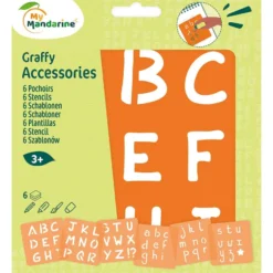 My Mandarine Sjablongsett 6 motiver – Alfabet