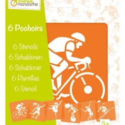 My Mandarine Sjablongsett 6 motiver – Sport