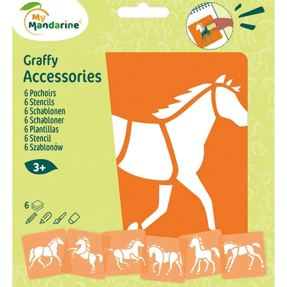 My Mandarine Sjablongsett 6 motiver – Hester