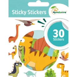 My Mandarine Sticky Klistremerker – Dinosaurer