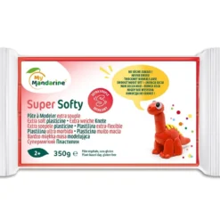 My Mandarine Super Softy Plastelina – 350g – Rød