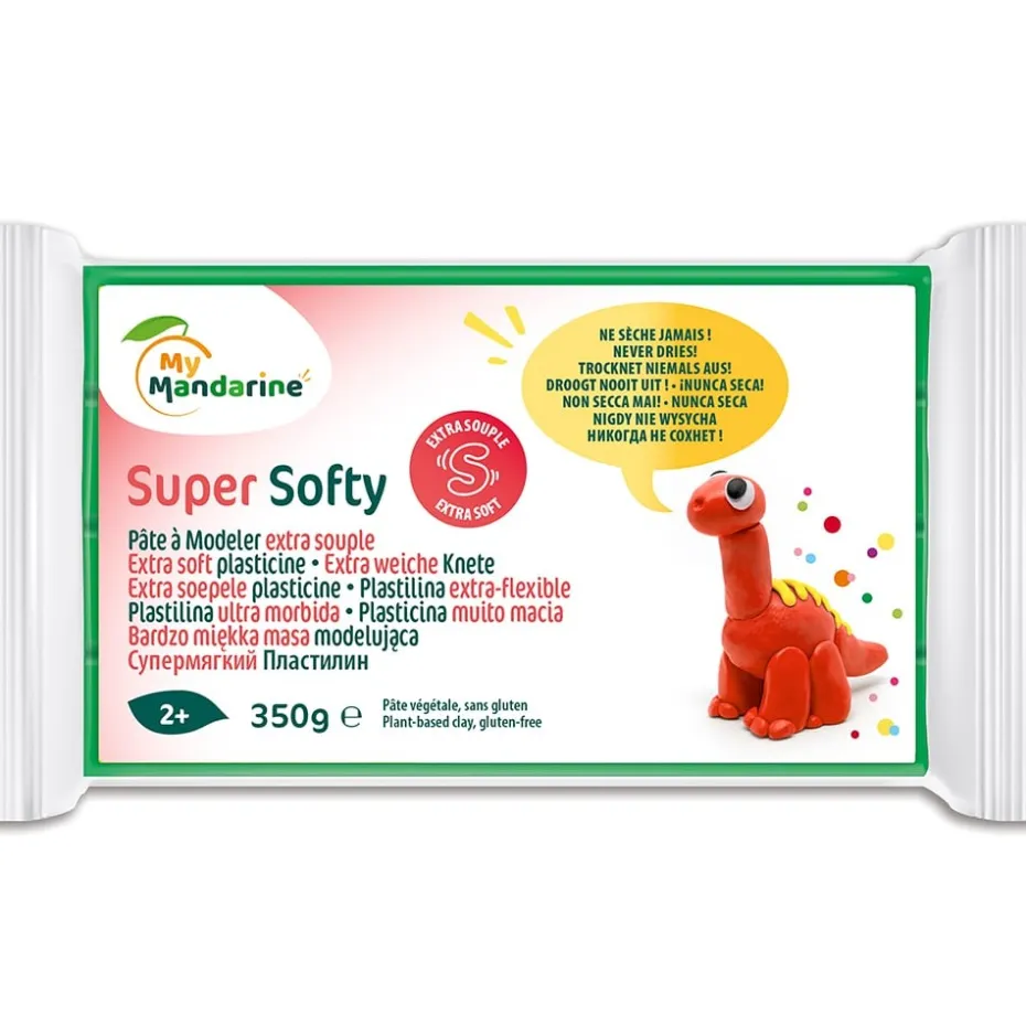 My Mandarine Super Softy Plastelina – 350g – Grønn