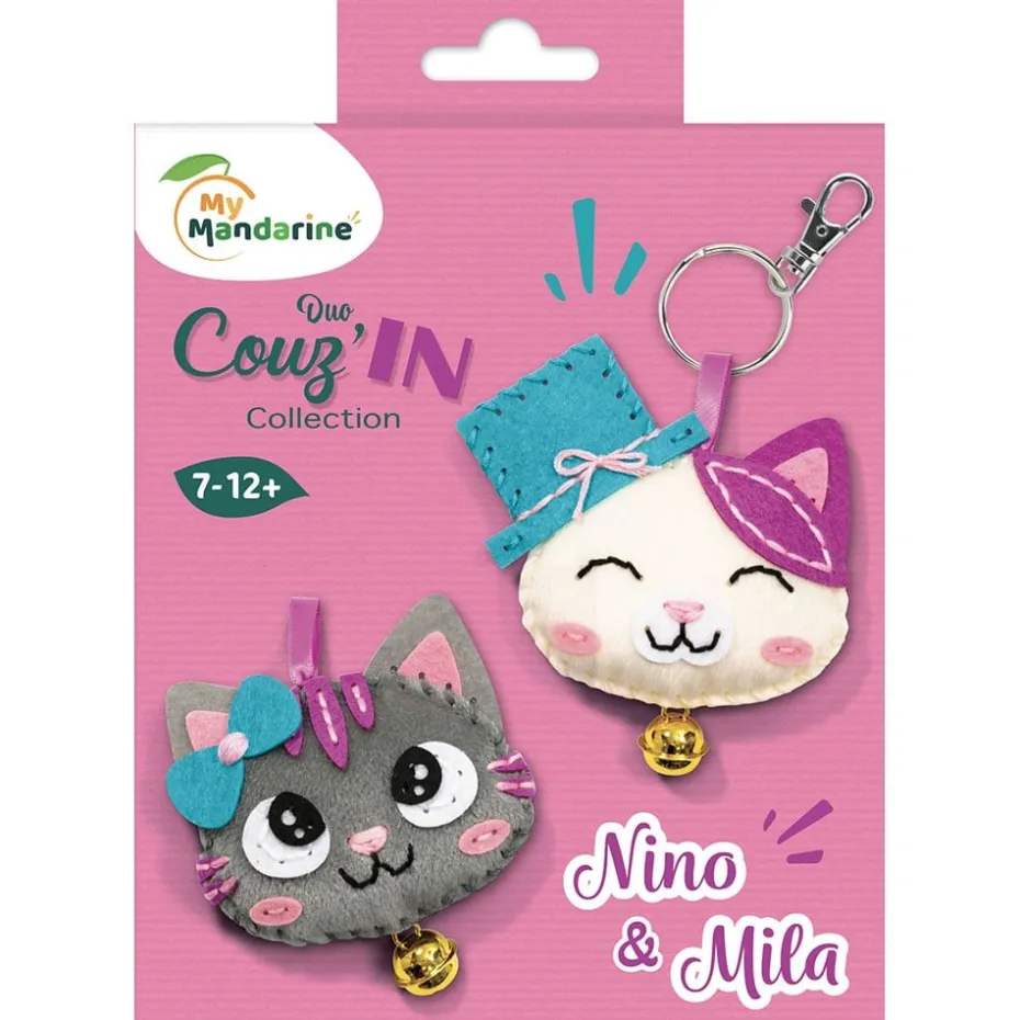 My Mandarine Sysett Nøkkelringer – Nino & Mila