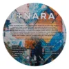 Nara Syntetisk papir – Hvit sirkel 20,3cm 200g