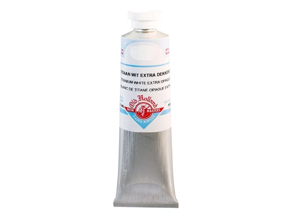 New Masters 60ml, A603 Titanium White Extra Opaque