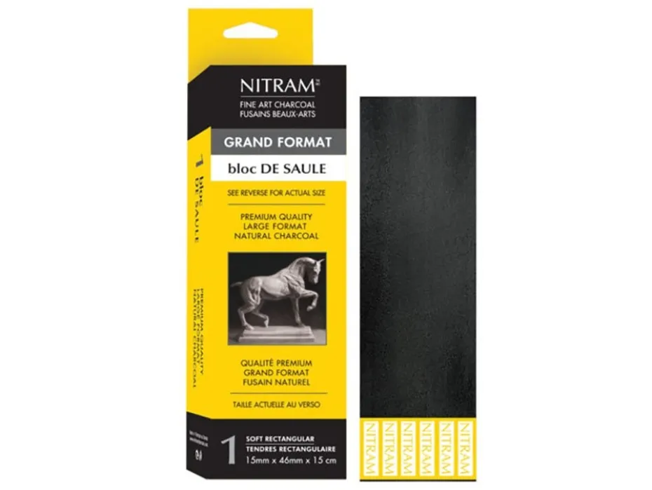 NITRAM Bloc de Saule – 15x46x152mm – Ekstra myk