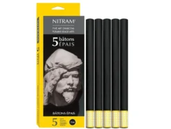 NITRAM Bâtons Èpais – 12x152mm – 5stk – Ekstra myk