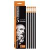 NITRAM Charcoal – HB – 5x5x152mm – 5stk