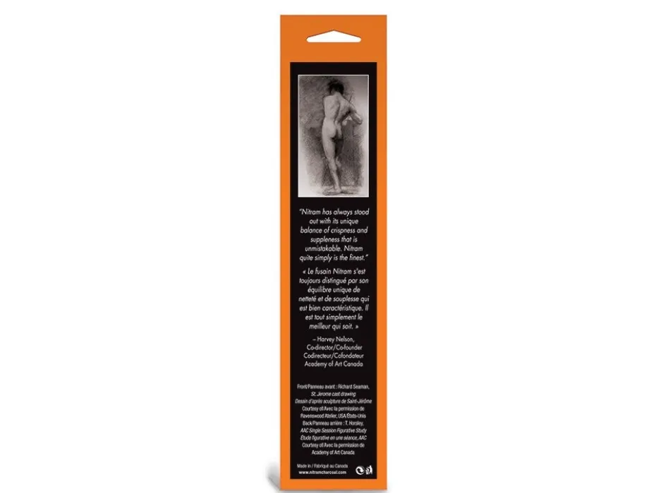 NITRAM Charcoal – HB – 5x5x152mm – 5stk