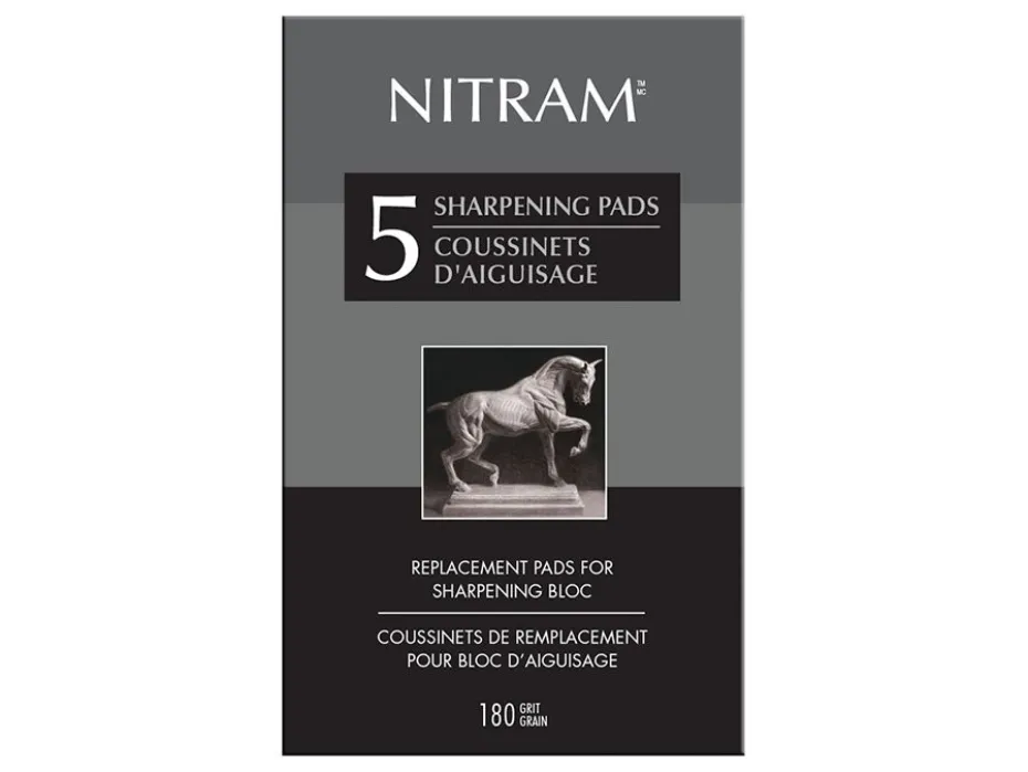 NITRAM Sharpening Bloc – Refillpapir 5stk
