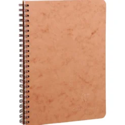 Nomaddict Notatbok Spiral A5 linjer – Brun