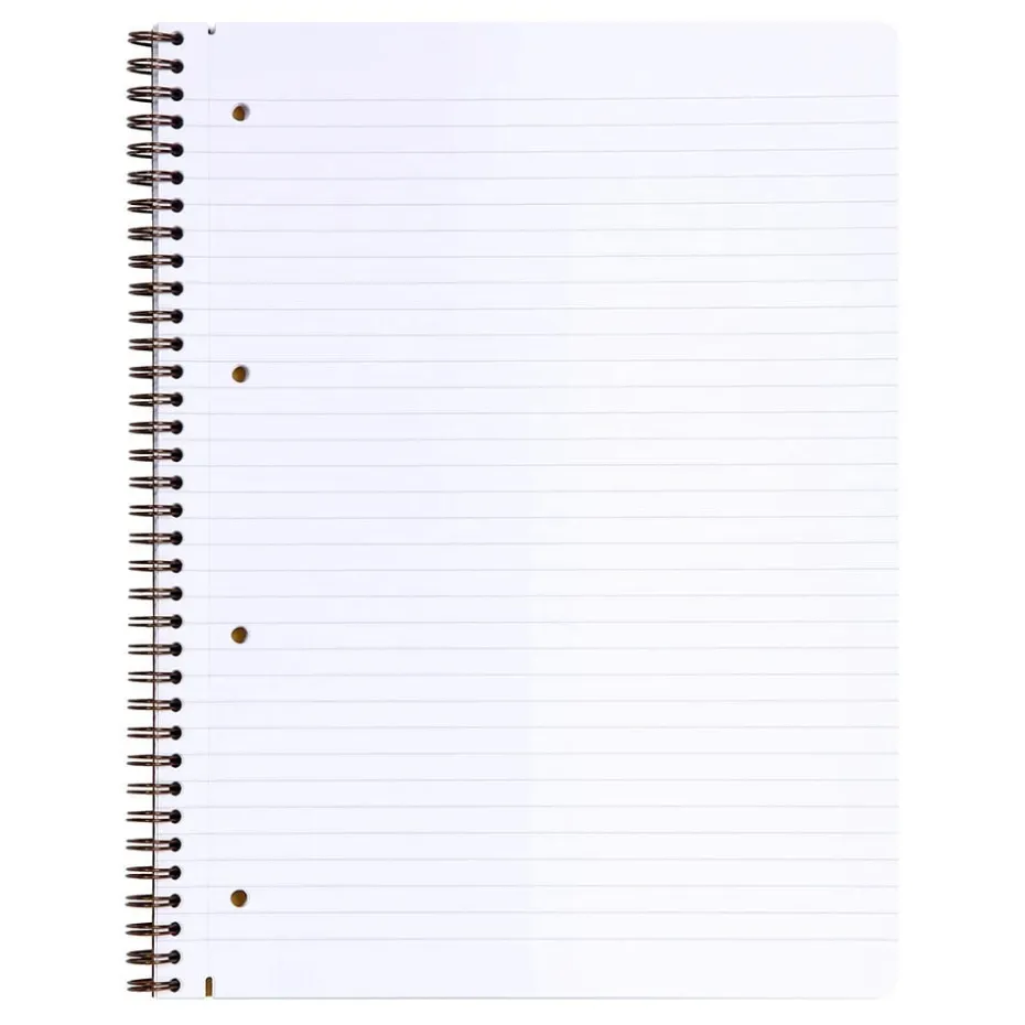 Nomaddict Notatbok Spiral A4+ linjer perforert – Brun