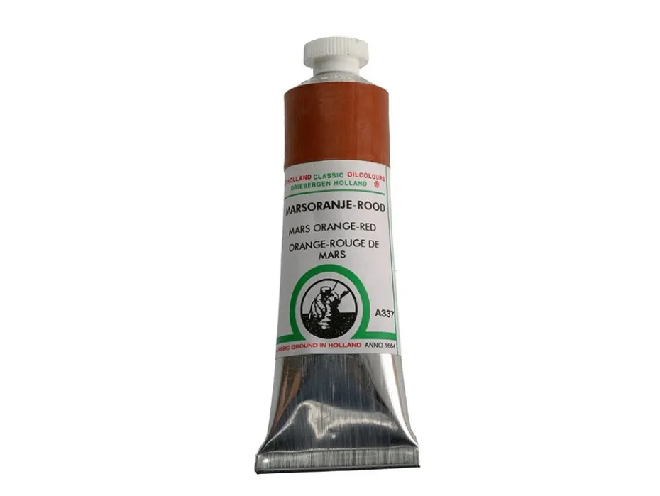 Old Holland 40ml, A337 Mars Orange Red