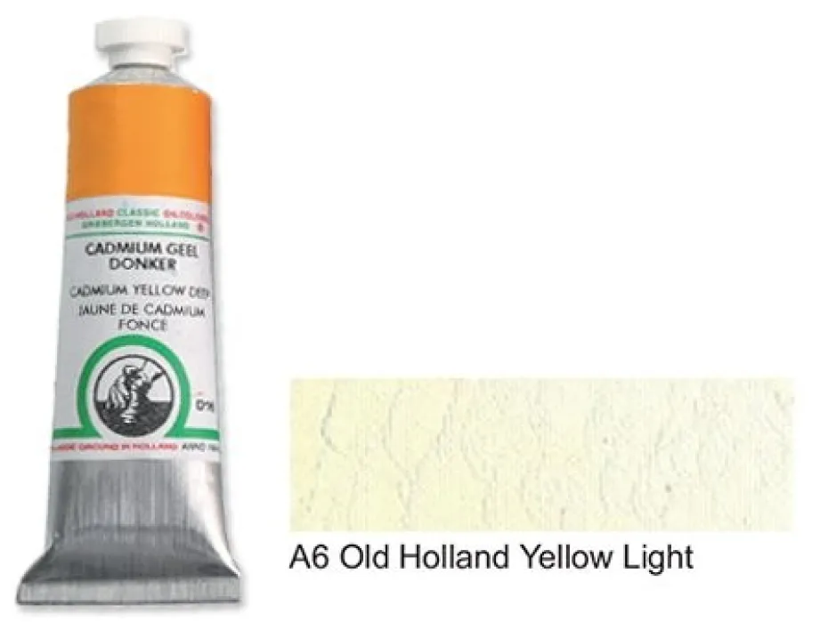 Old Holland 40ml, A6 Old HollandYellow Light