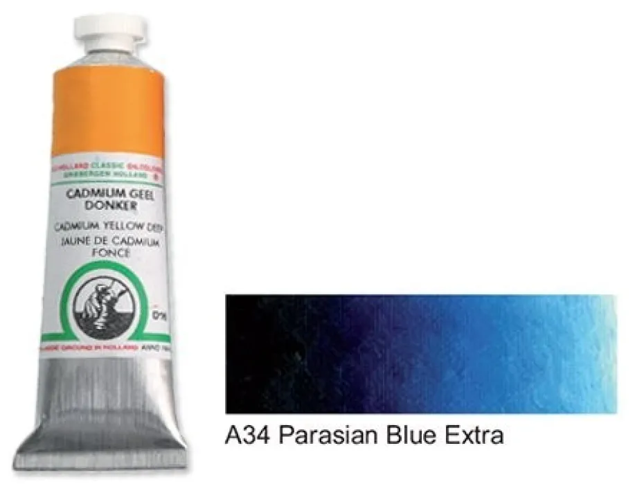 Old Holland 40ml, A34 Parisian (Prussian) Blue Extra