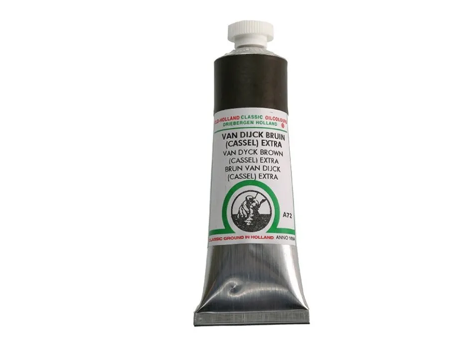 Old Holland 40ml, A72 Van Dyck Brown (Cassel) Extra