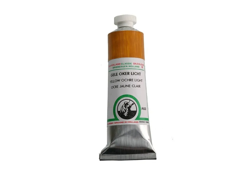 Old Holland 40ml, A53 Yellow Ochre Light