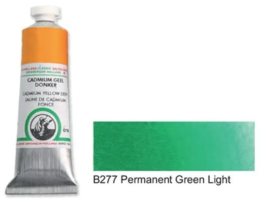 Old Holland 40ml, B277 Permanent Green Light