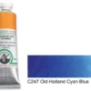 Old Holland 40ml, C247 Old Holland Cyan Blue