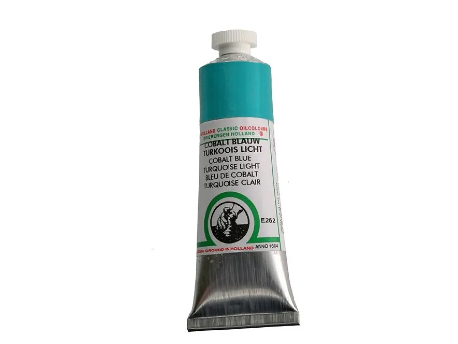 Old Holland 40ml, E262 Cobalt Blue Turquoise Light