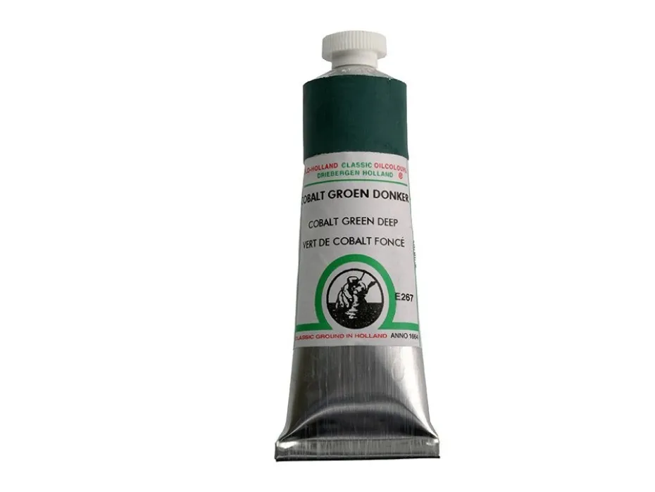 Old Holland 40ml, E267 Cobalt Green Deep