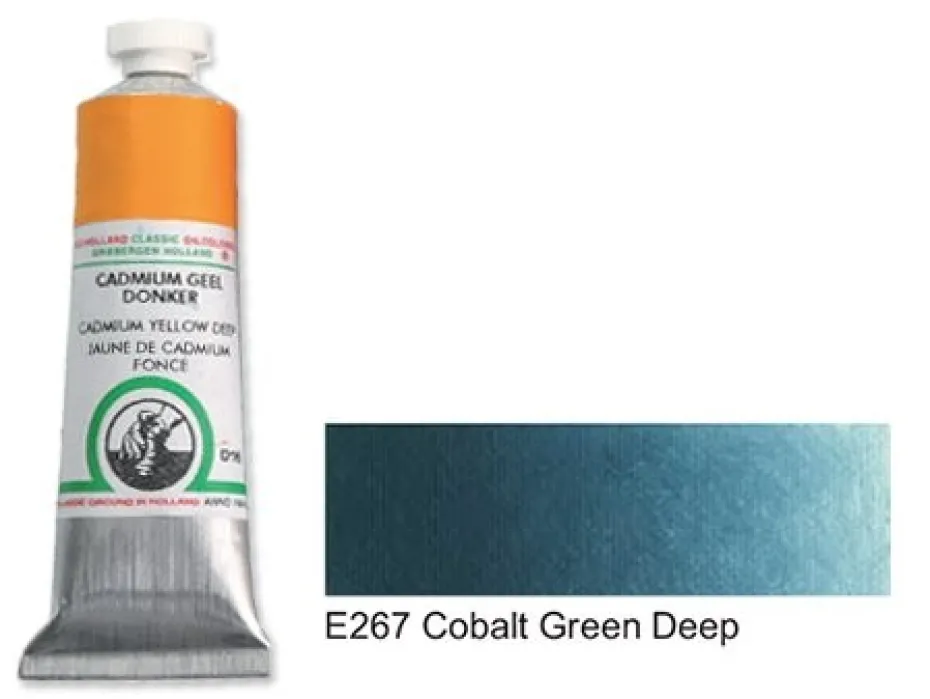 Old Holland 40ml, E267 Cobalt Green Deep