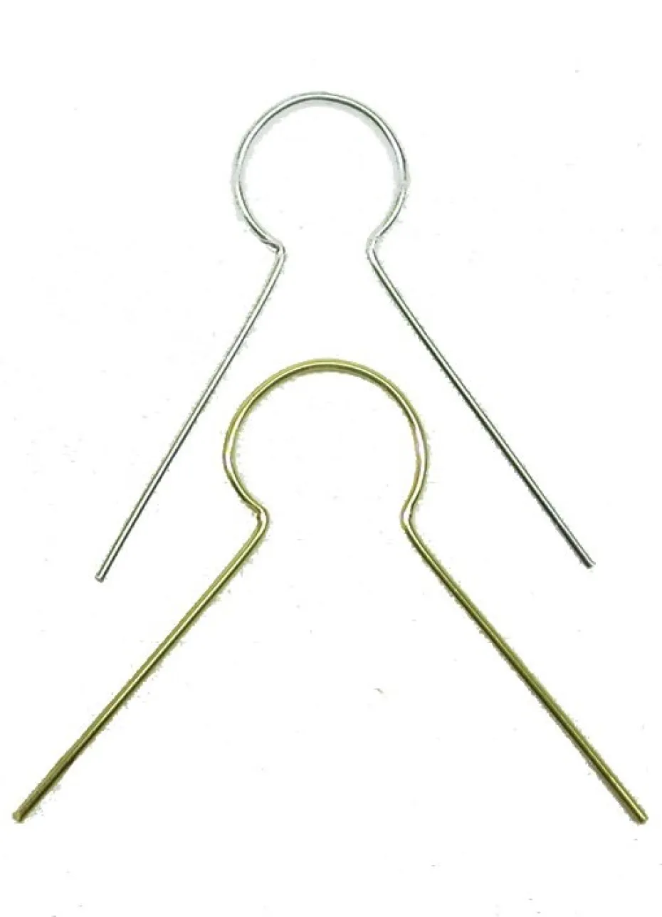 Opphengskroker 100stk – Sølv