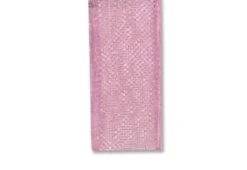 Organza bånd 10mm – 03 Lys rosa – 10m