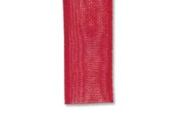 Organza bånd 10mm – 01 Rød – 10m
