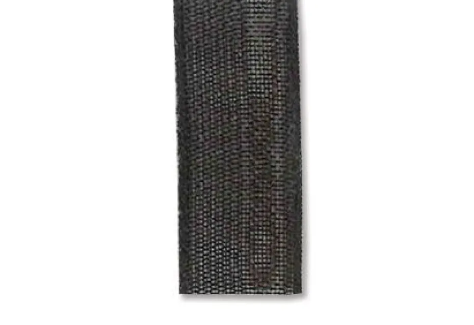 Organza bånd 10mm – 24 Sort – 10m