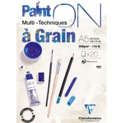 PaintON Mix Media Papirblokk Struktur – 20ark 250g – A5