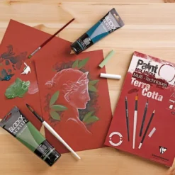 PaintON Mix Media Papirblokk Terracotta – 20ark 250g – A5