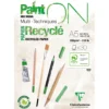 PaintON Mix Media Papirblokk Resirkulert – 30ark 250g – A5