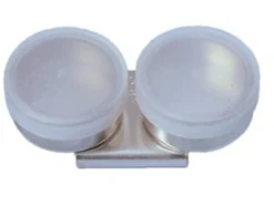 Palettkopp metall med lokk, dobbel -Ø 40mm