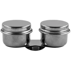 Palettkopp metall med lokk, dobbel -Ø 40mm