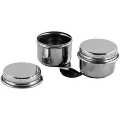 Palettkopp metall med lokk, dobbel -Ø 40mm