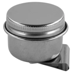 Palettkopp metall med lokk, enkel – Ø40mm