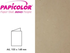 Papicolor Doble kort A6 – 322 Natur Kraft – 6stk