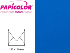 Papicolor Konvolutt 160x160mm – 936 Blå – 6stk