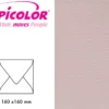 Papicolor Konvolutt 160x160mm – 922 Støvet rosa – 6stk