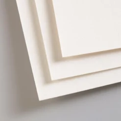 Pastelgrain Pastellpapir – 50x70cm 5ark 360g – White