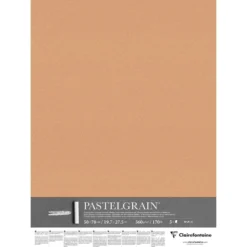 Pastelgrain Pastellpapir – 50x70cm 5ark 360g – Sienna