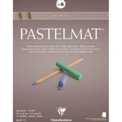 Pastelmat Pastellblokk – 30x40cm 12ark 360g – No 8 Brun
