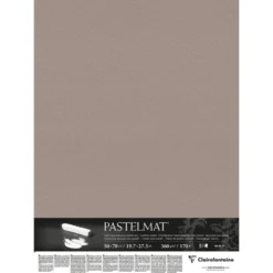 Pastelmat Pastellpapir – 50x70cm 5ark 360g – Dark grey