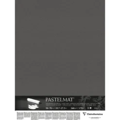 Pastelmat Pastellpapir – 50x70cm 5ark 360g – Anthracite