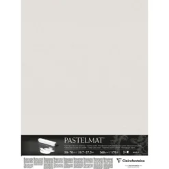 Pastelmat Pastellpapir – 50x70cm 5ark 360g – Light grey