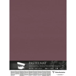Pastelmat Pastellpapir – 50x70cm 5ark 360g – Wine